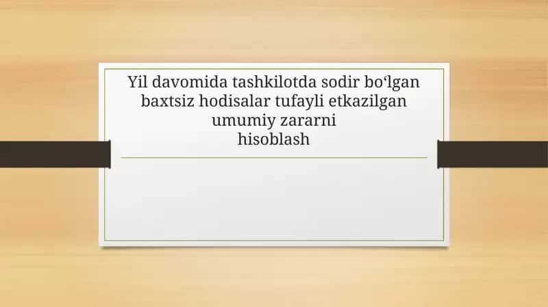 Mehnatnimuhofazaqilishtoʻgʻrisida 1