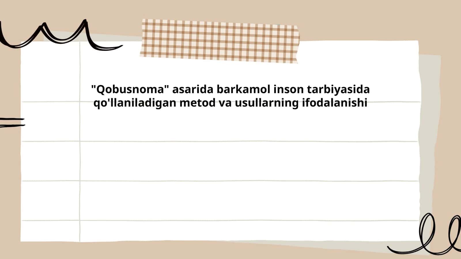 Qobusnoma 1
