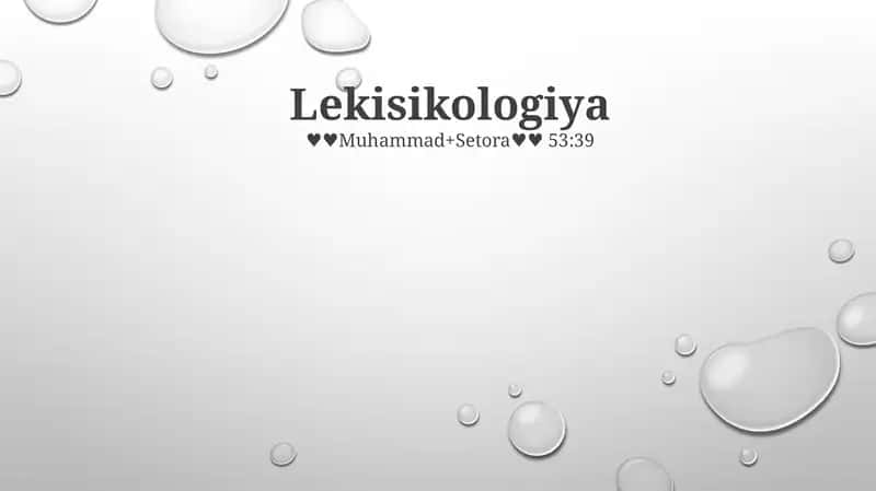 Lekisikologiya 1