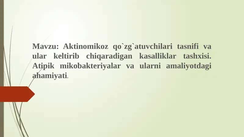 Aktinomikoz 1