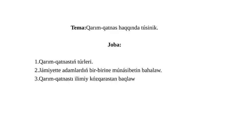 ÓZBETINSHE QARIM-QATNAS HAQQINDA