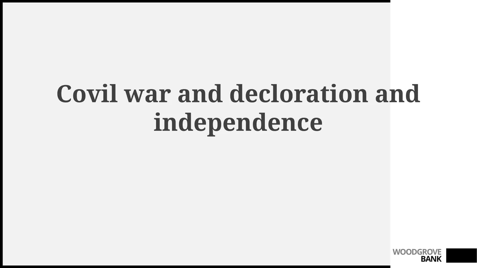 Seeds of Rebellion: Covert Warfare and Colonial Grievances 1