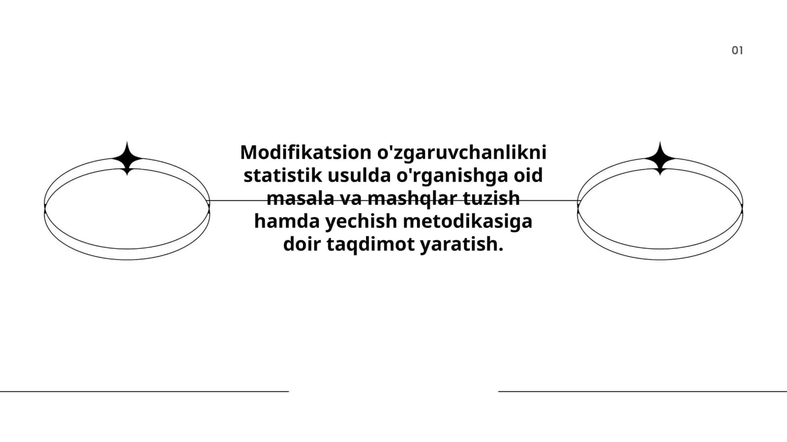 Modifikatsion o'zgaruvchanlik 1