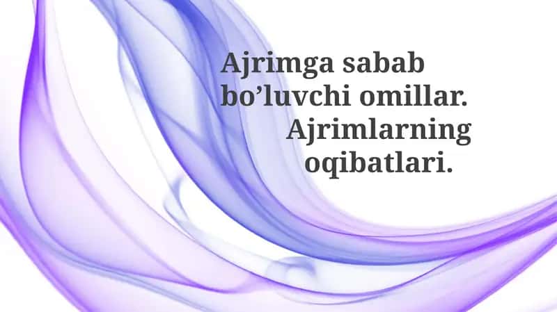 Farzand tarbiyasi bilan bog'liq kelishmovchiliklar 1