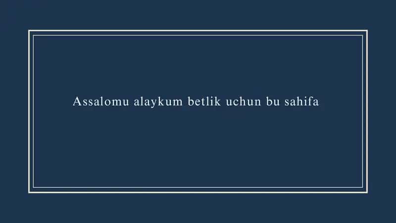 PYTON ALGORITMLAR ASOSLARI 1