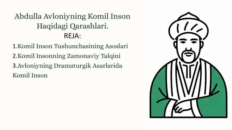 Abdulla Avloniyning Komil Inson Haqidagi Qarashlari 1