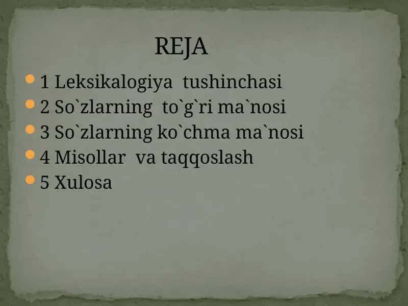 LEKSIKALOGIYA TUSHUNCHASI 1