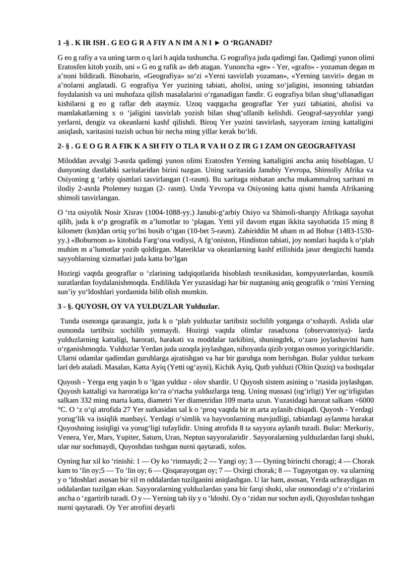 G EO G R A FIY A N IM A N I ► O ‘RGANADI? 1