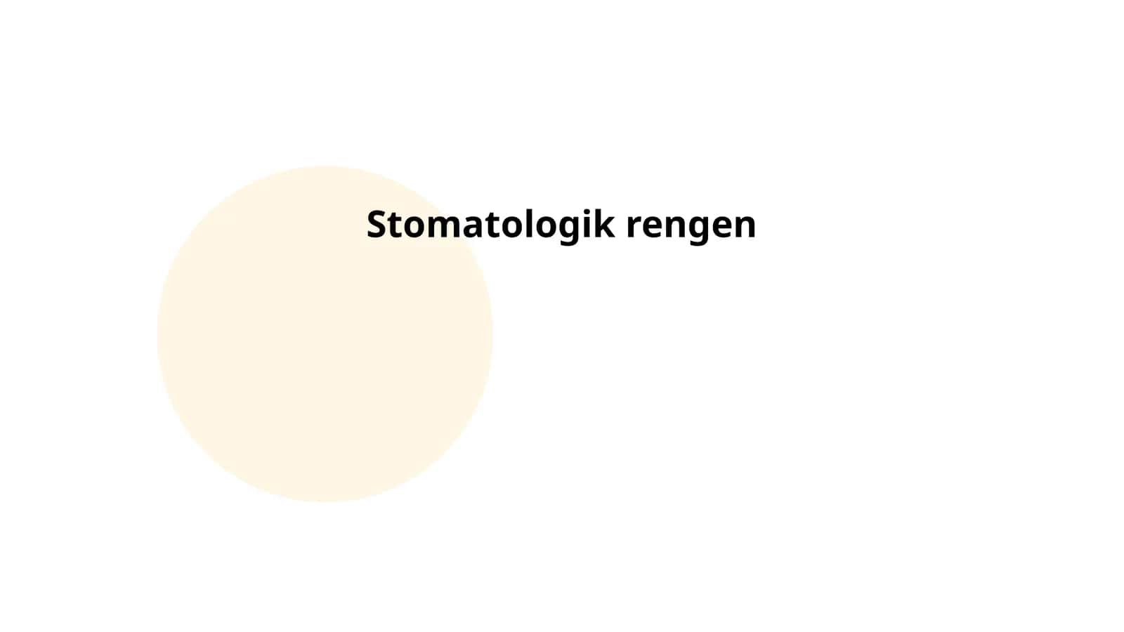 Stomatologik rengen 1