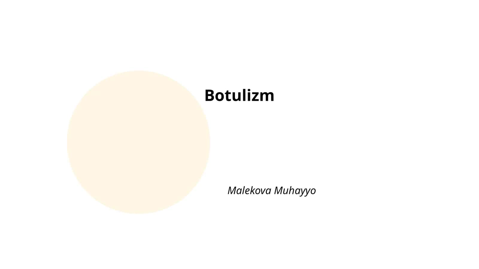 Botulizm 1