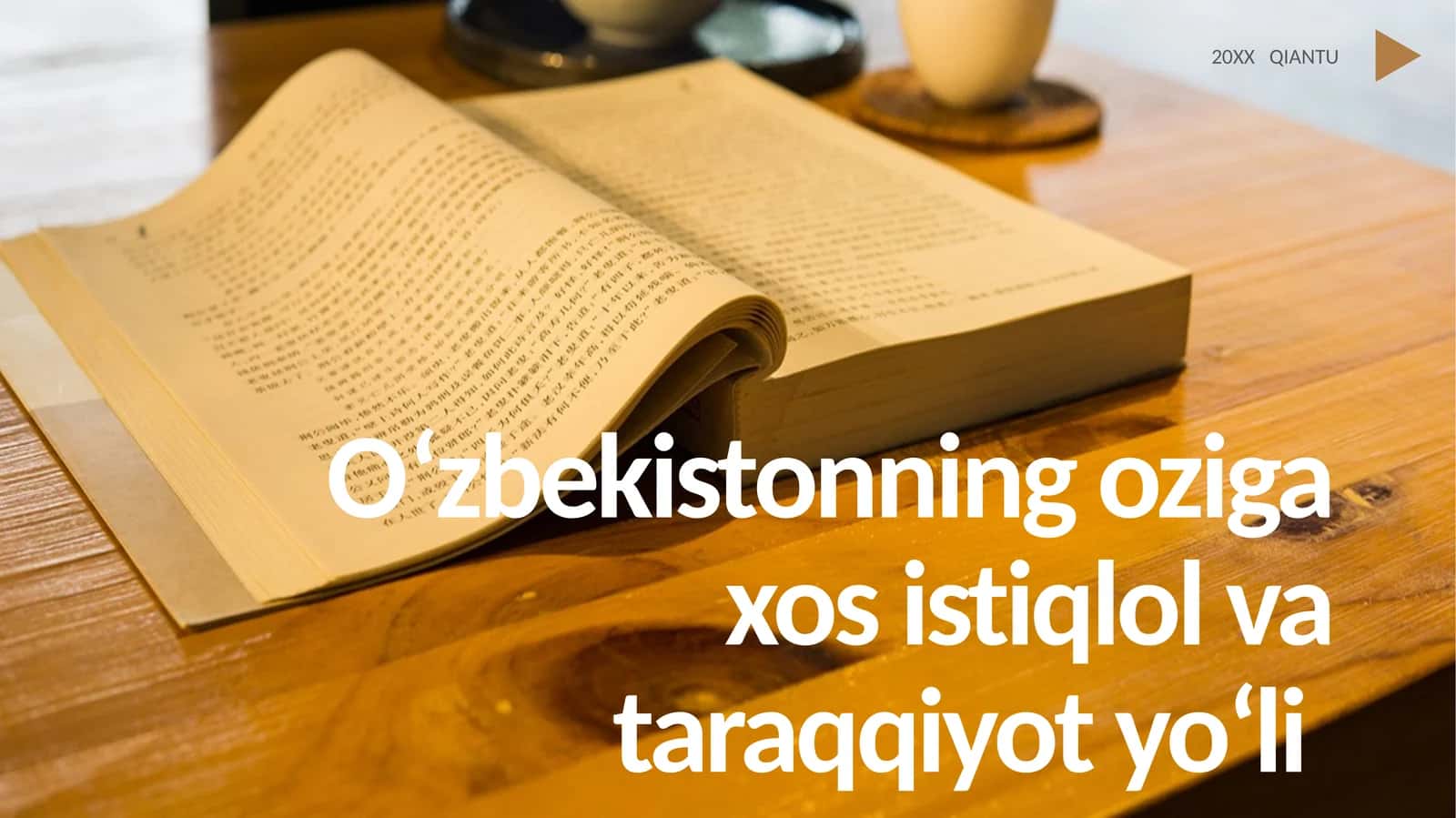 Oʻzbekistonning oziga xos istiqlol va taraqqiyot yoʻli 1