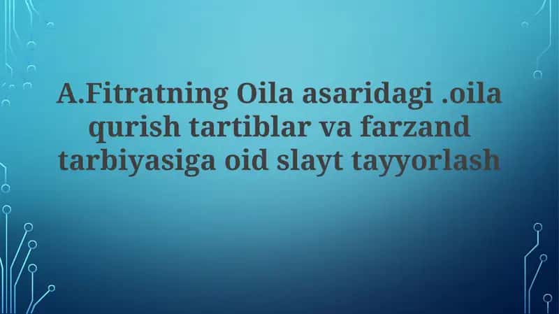 Nikoh va sevgi munosabatlari urf-odatlari 1