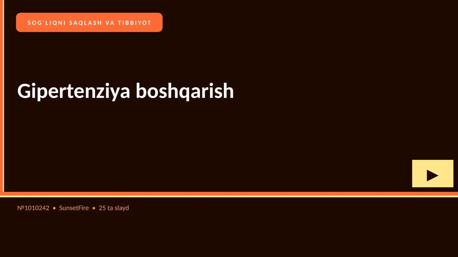 Gipertenziya boshqarish 1