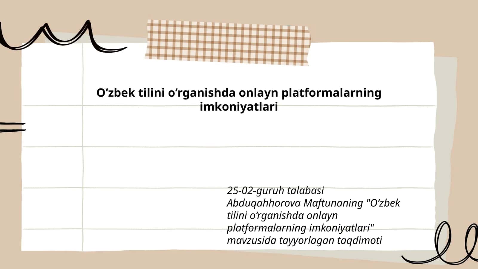 O‘zbek tilini o‘rganishda onlayn platformalarning imkoniyatlari 1