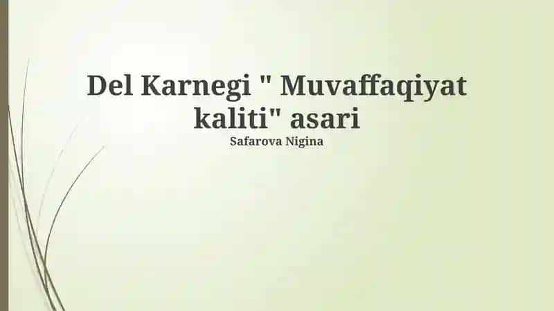 Muvaffaqiyat Kaliti