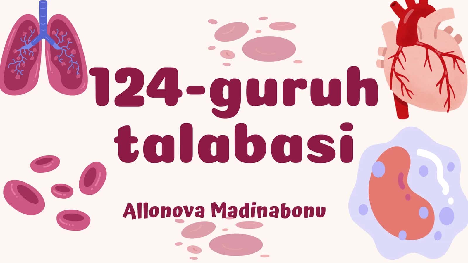 Qon limfa- retikulyar tizimi biokimyosi 1