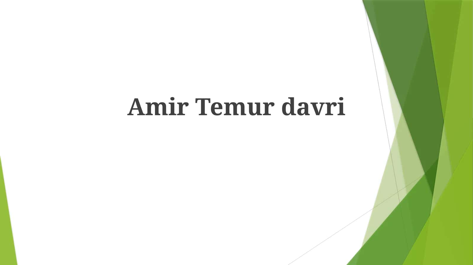 Amir Temurdavri 1
