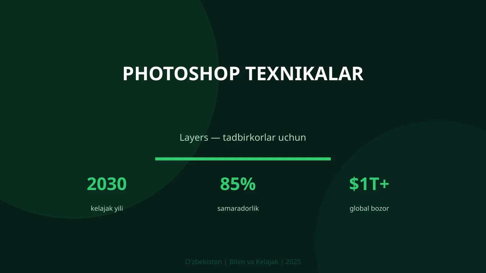 Photoshop texnikalar 1