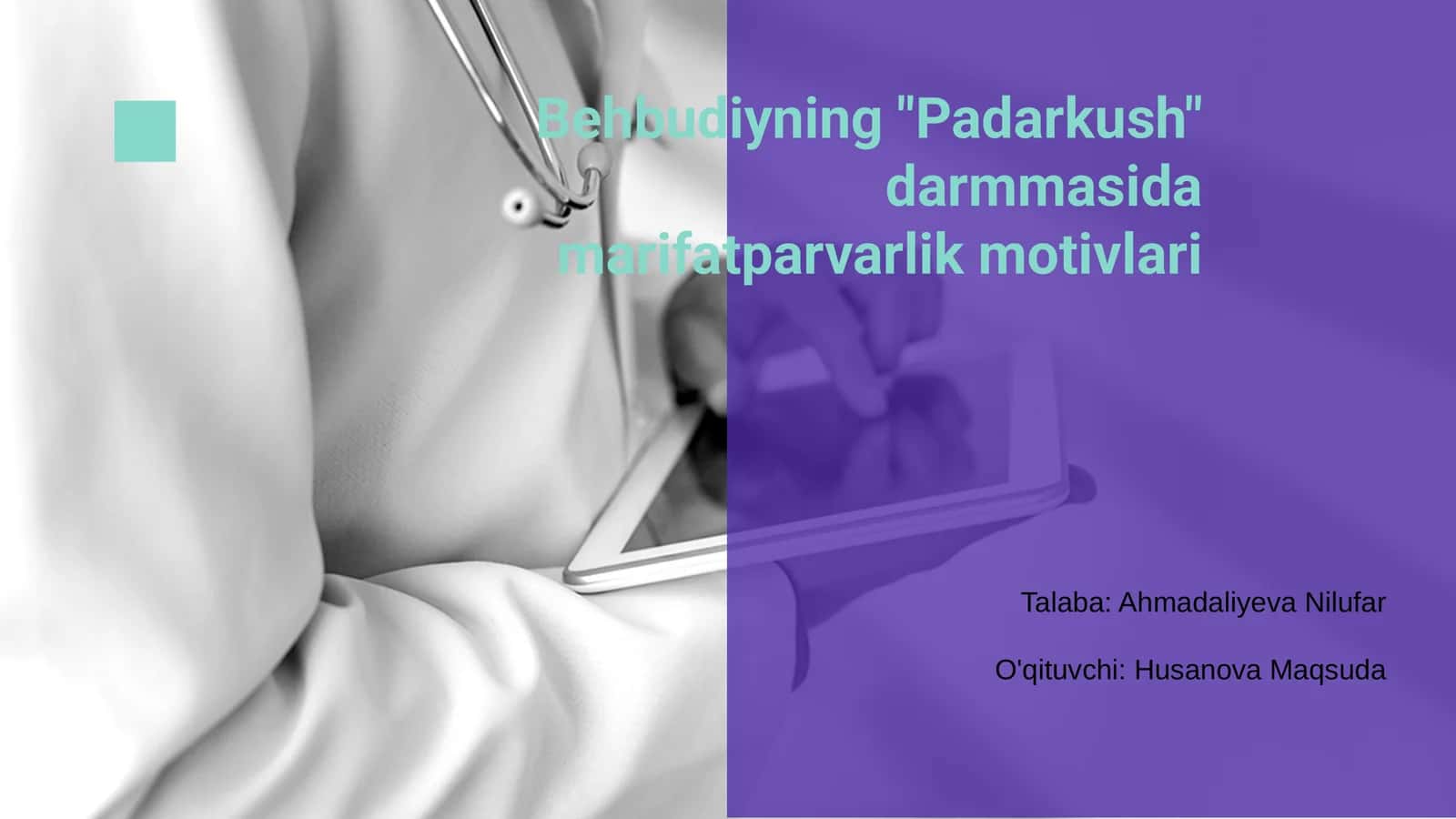 "Padarkush" darmmasi 1