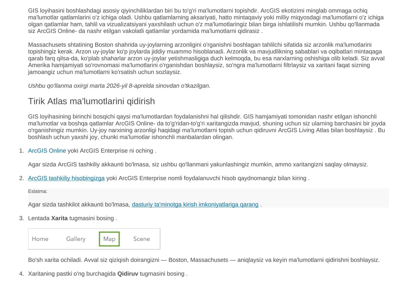 ArcGIS ekotizimi 1