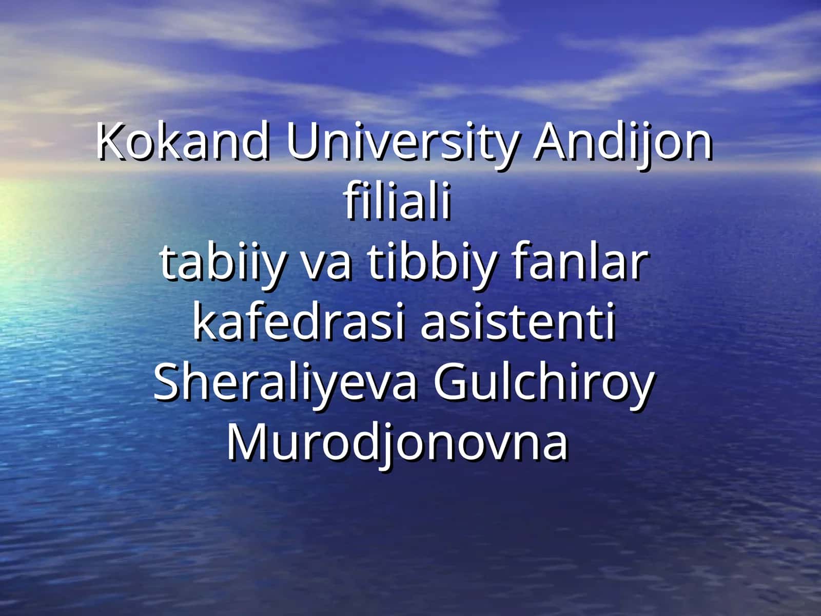 Umumiy osteologiya 1