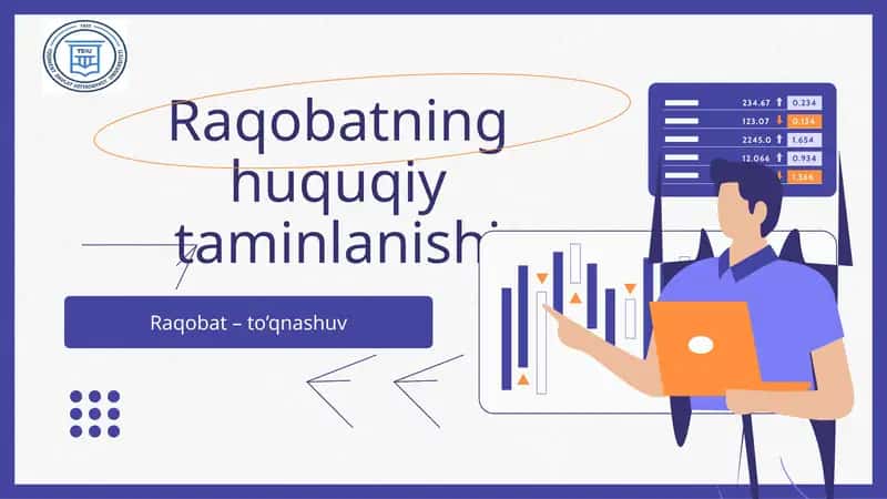 Raqobatning huquqiy taminlanishi 1