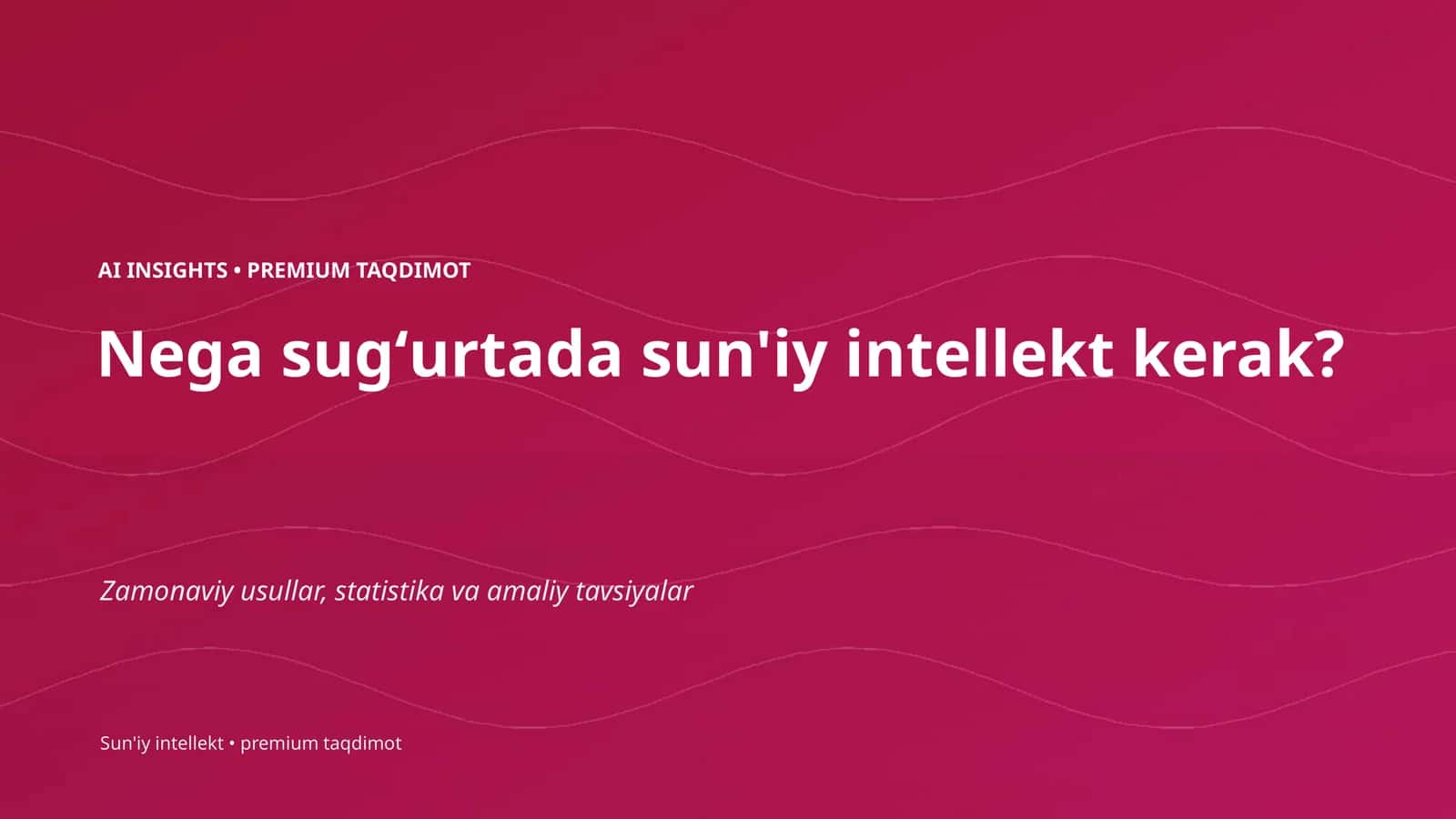 SUN'IY INTELLEKT PREMIUM TAQDIMOT 1