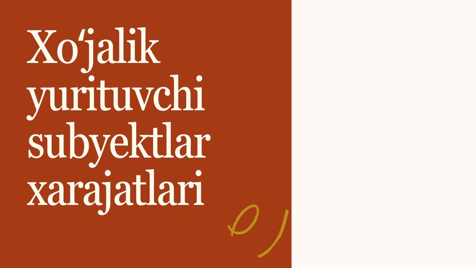 Xoʻjalik yurituvchi subyektlar xarajatlari 1