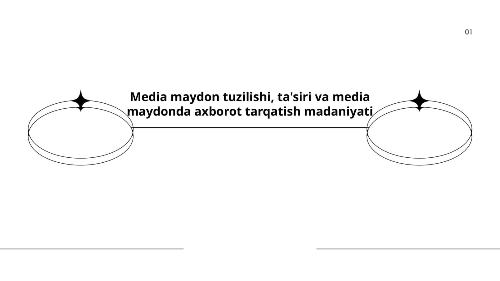 Media maydon tuzilishi, ta'siri va media maydonda axborot tarqatish madaniyati 1