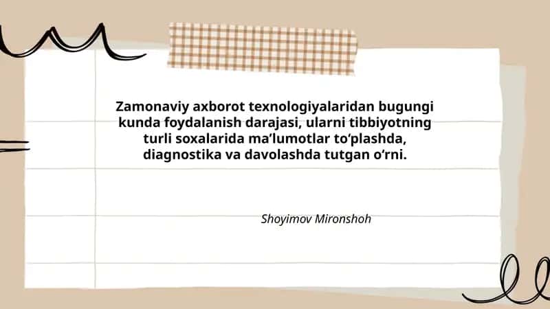 Zamonaviy axborot texnologiyalari 1