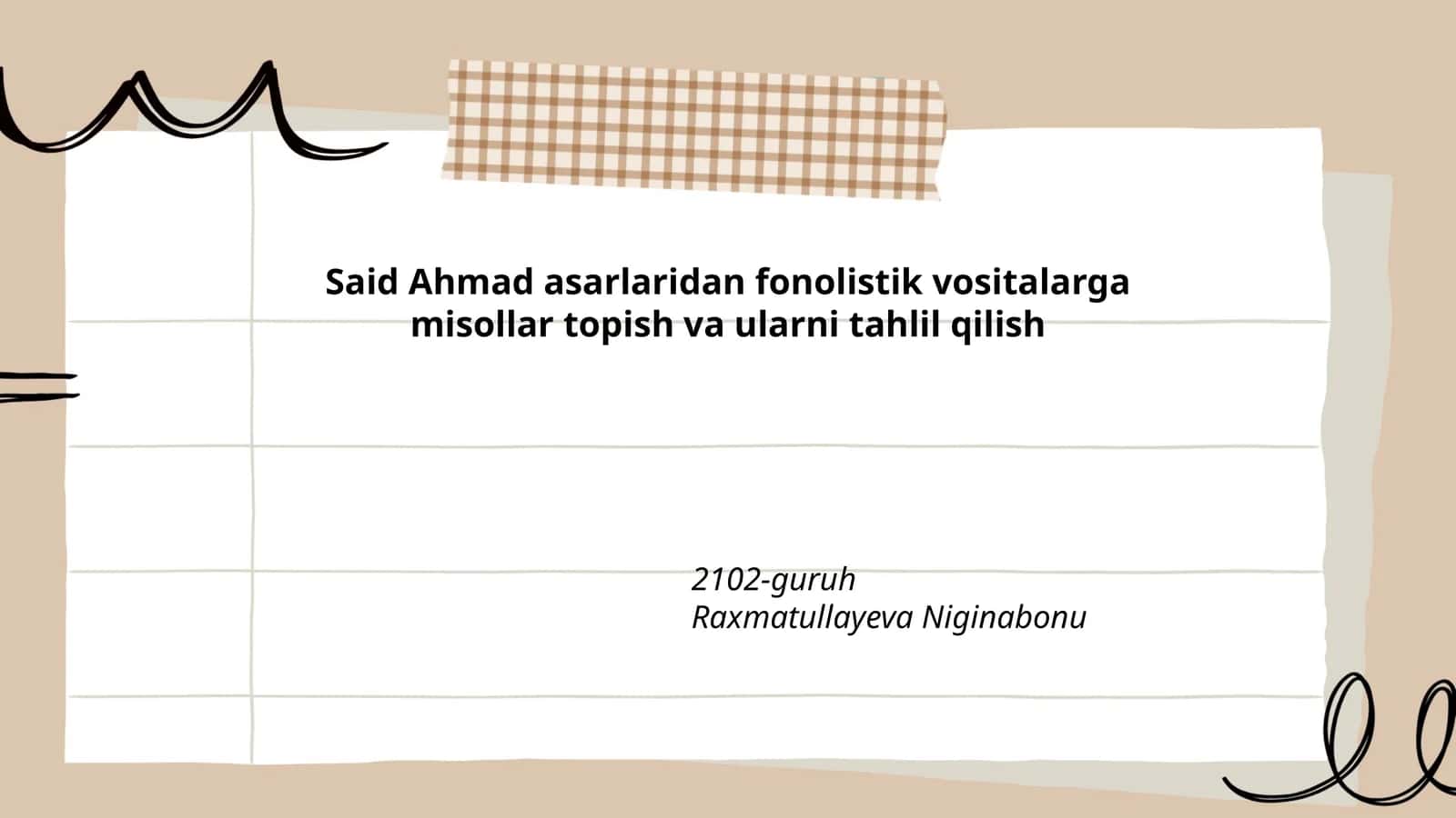 Fonolistik Vositalarga Misollar 1