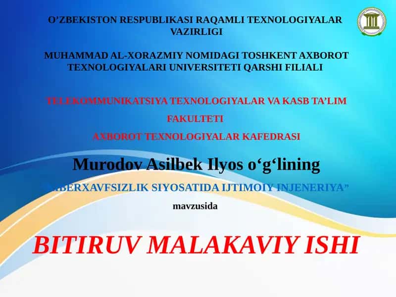 KIBERXAVFSIZLIK SIYOSATIDA IJTIMOIY INJENERIYA 1