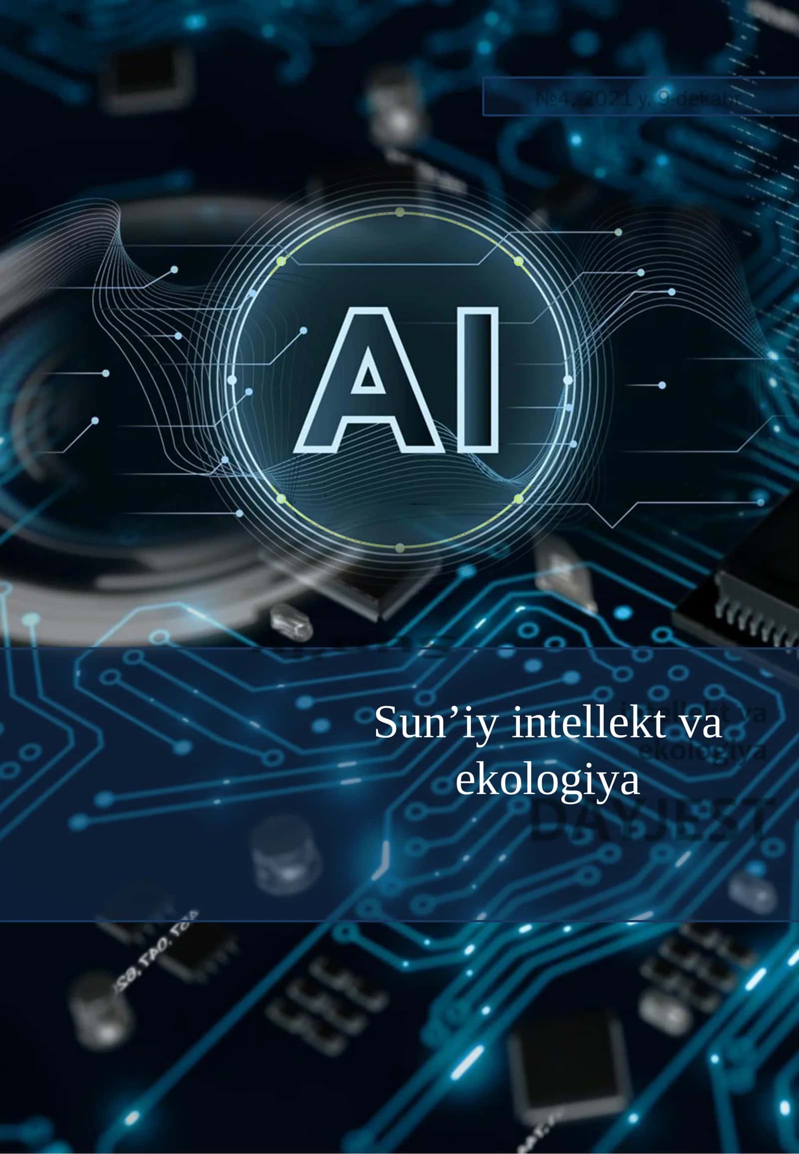 Sun’iy intellekt va Ekologiya 1