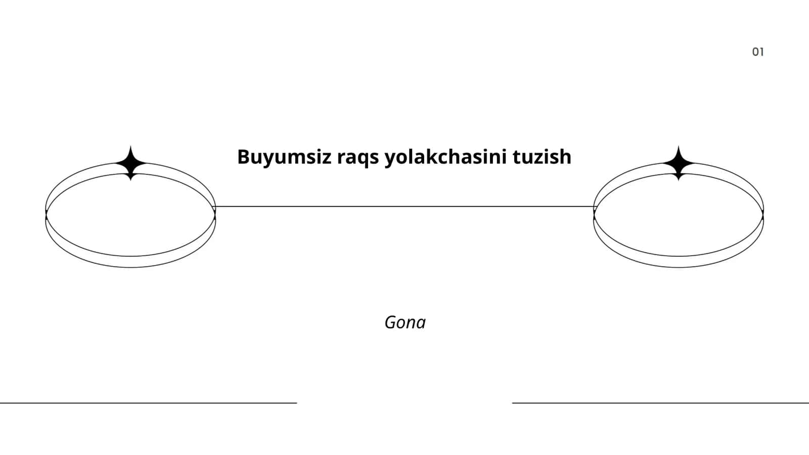 Buyumsiz raqs yolakchasini tuzish 1