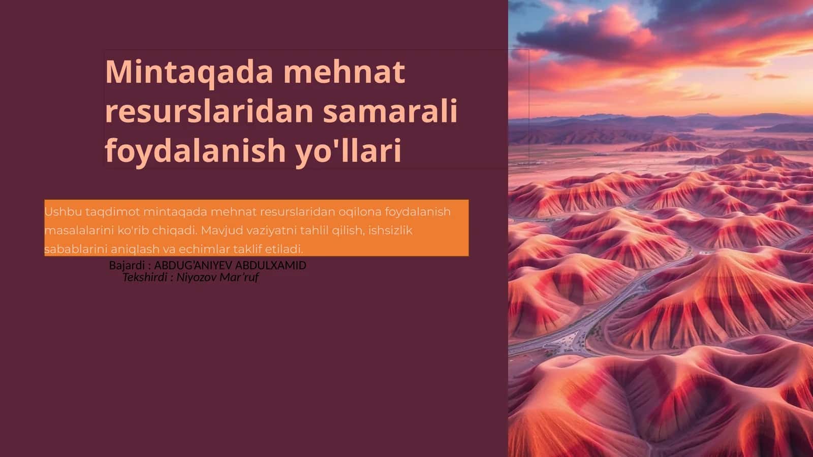 Mehnat Resurslaridan Samarali Foydalanish Yo'llari 1