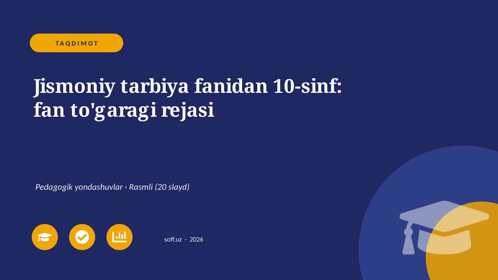 10-sinf: fan to'garagi rejasi 1