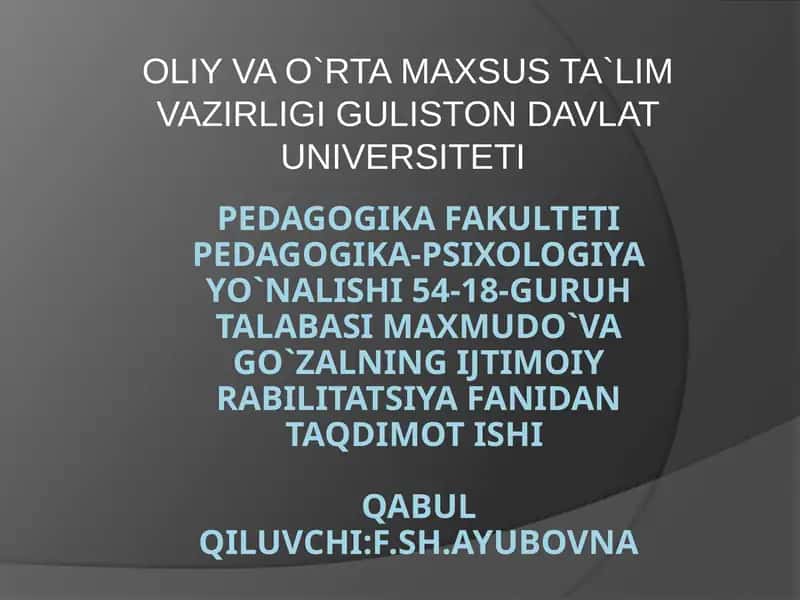 Terrorizm psixologiyasi 1