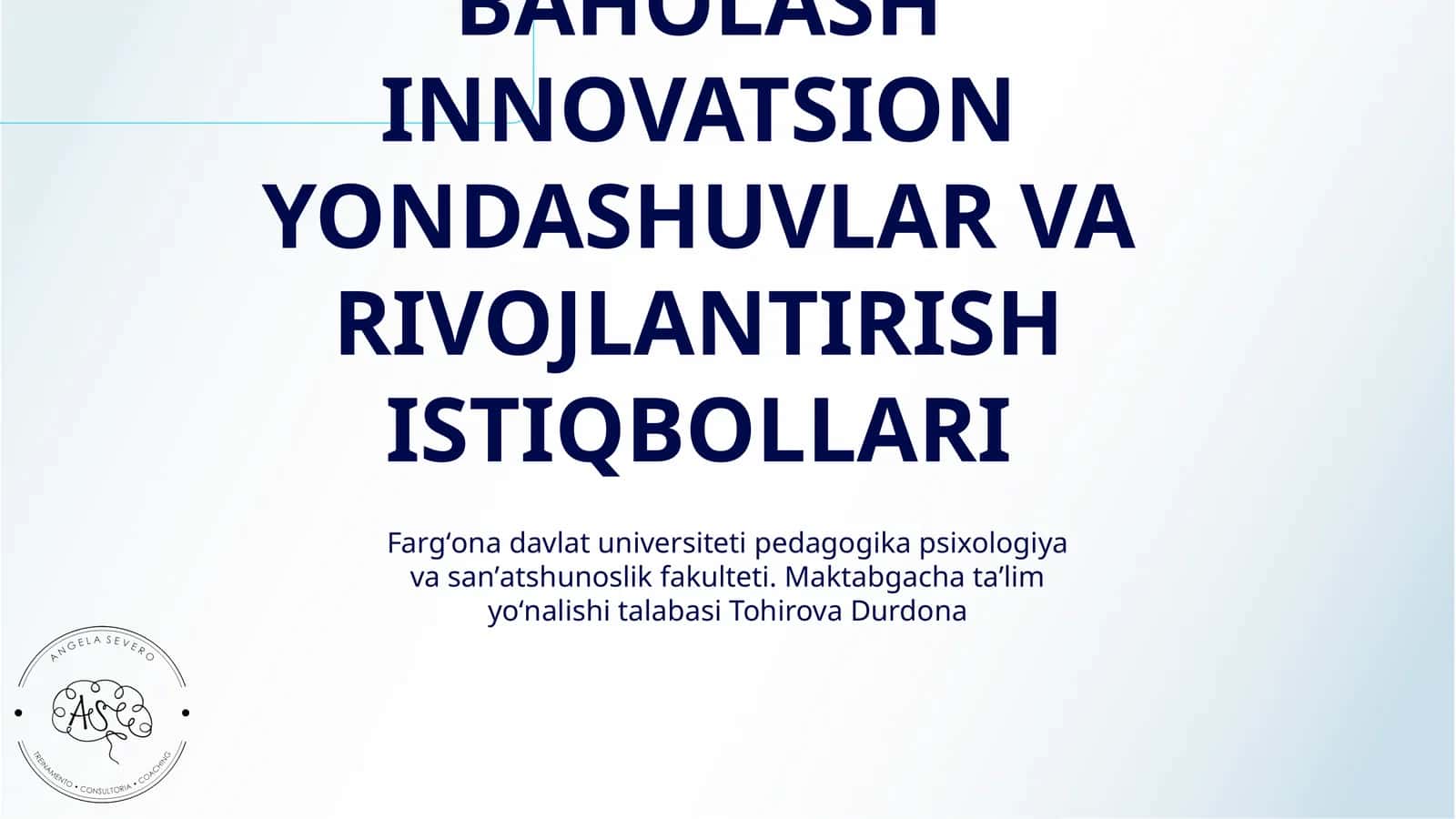 HAMKORLIK SAMARADORLIGINI BAHOLASH INNOVATSION YONDASHUVLAR VA RIVOJLANTIRISH ISTIQBOLLARI 1
