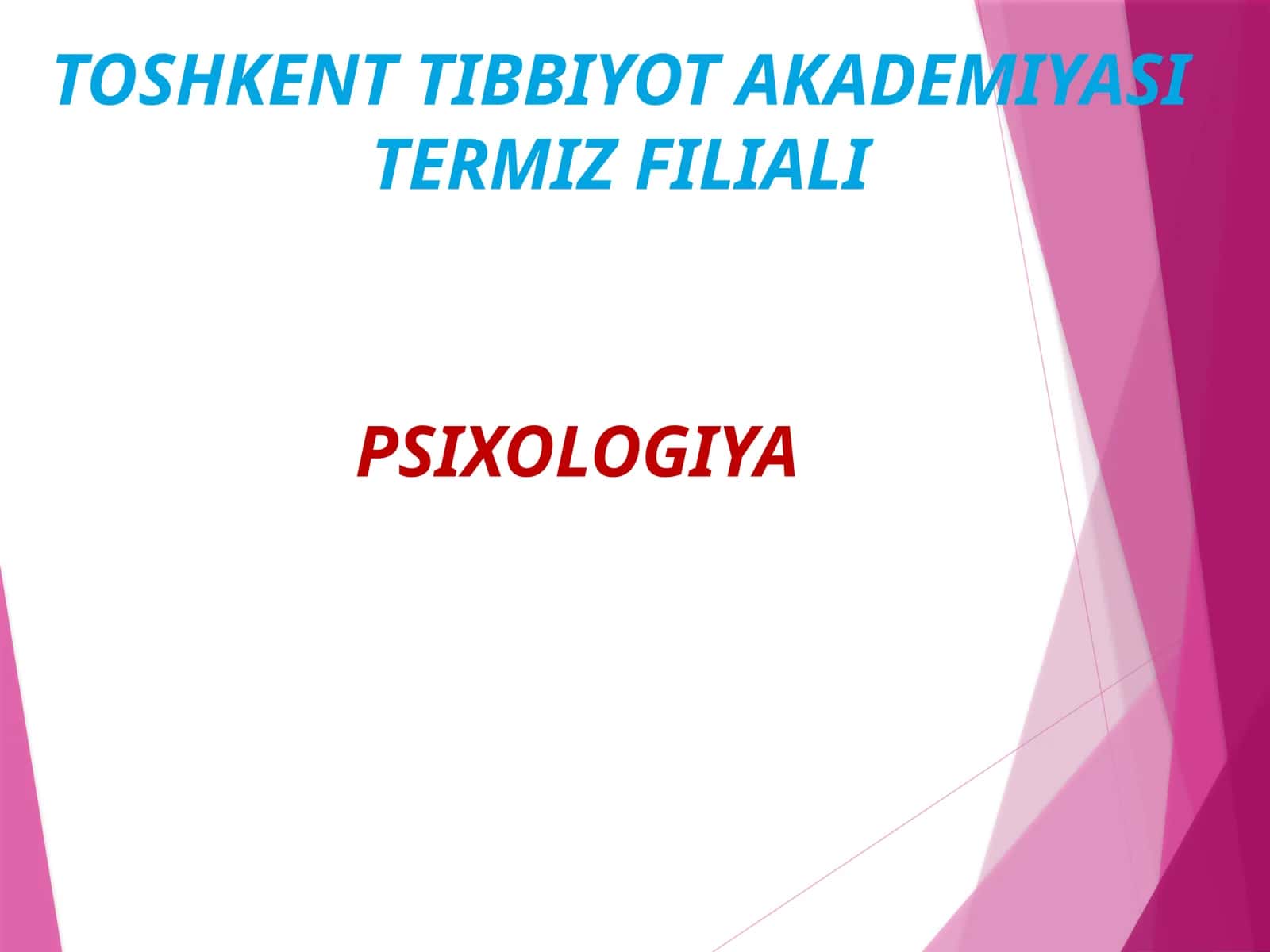 Ta’lim nazariyasi va didaktikasi va Ta’lim oluvchilarga psixologik ta’sir ko‘rsatish yo‘llari 1