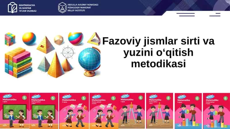 Fazoviy jismlar sirti va yuzini o‘qitish metodikasi 1