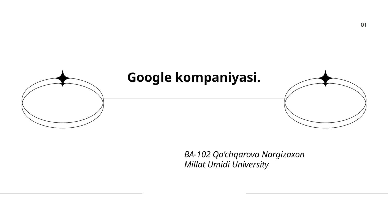 Google kompaniyasi 1