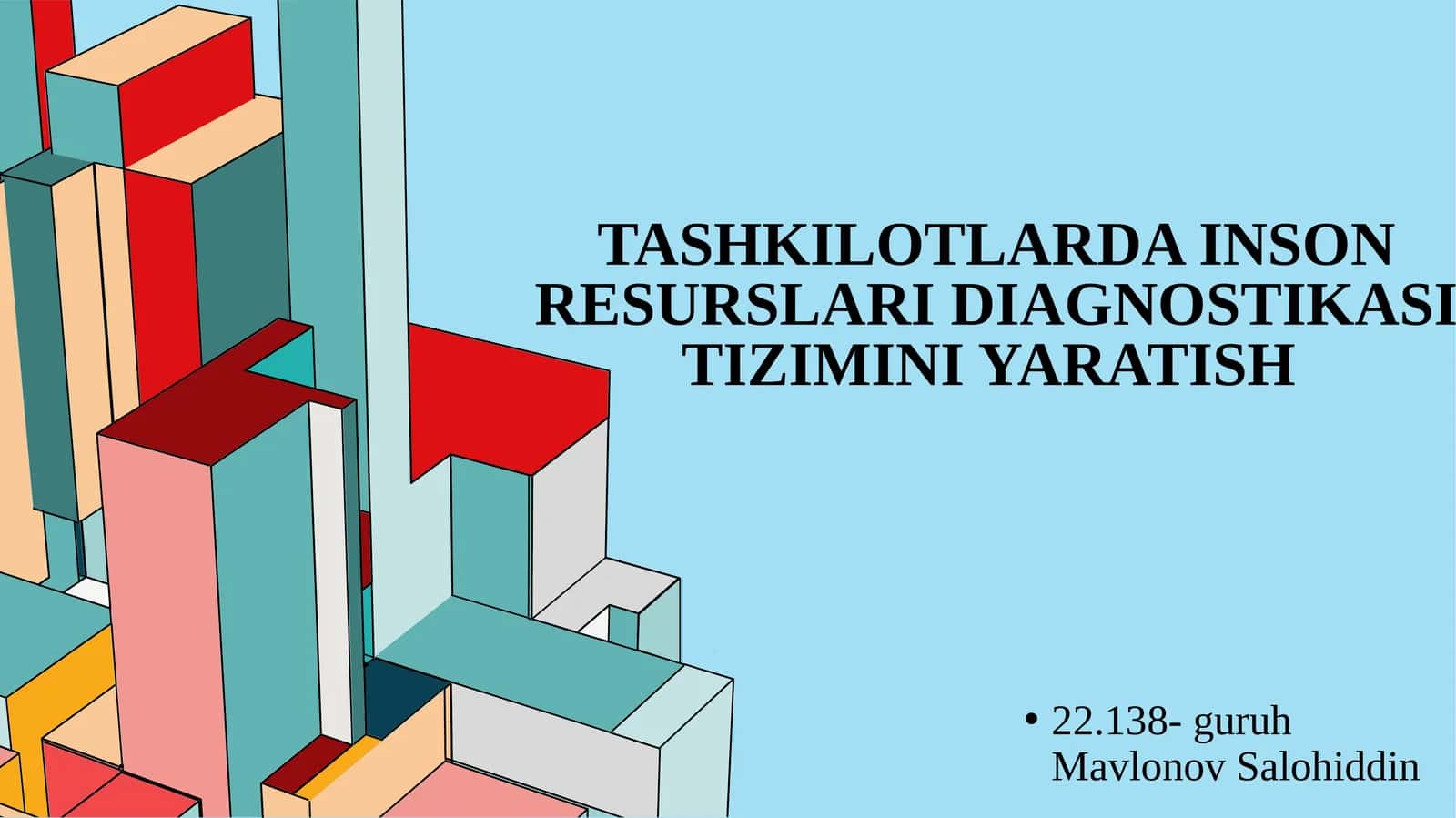 Inson Resurslari Diagnostikasi Tizimi 1