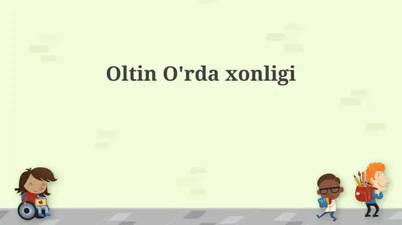 OltinO'rdaxonligi 1