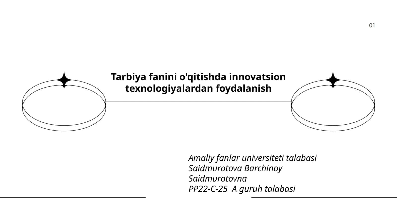Tarbiya fanini o'qitishda innovatsion texnologiyalardan foydalanish 1