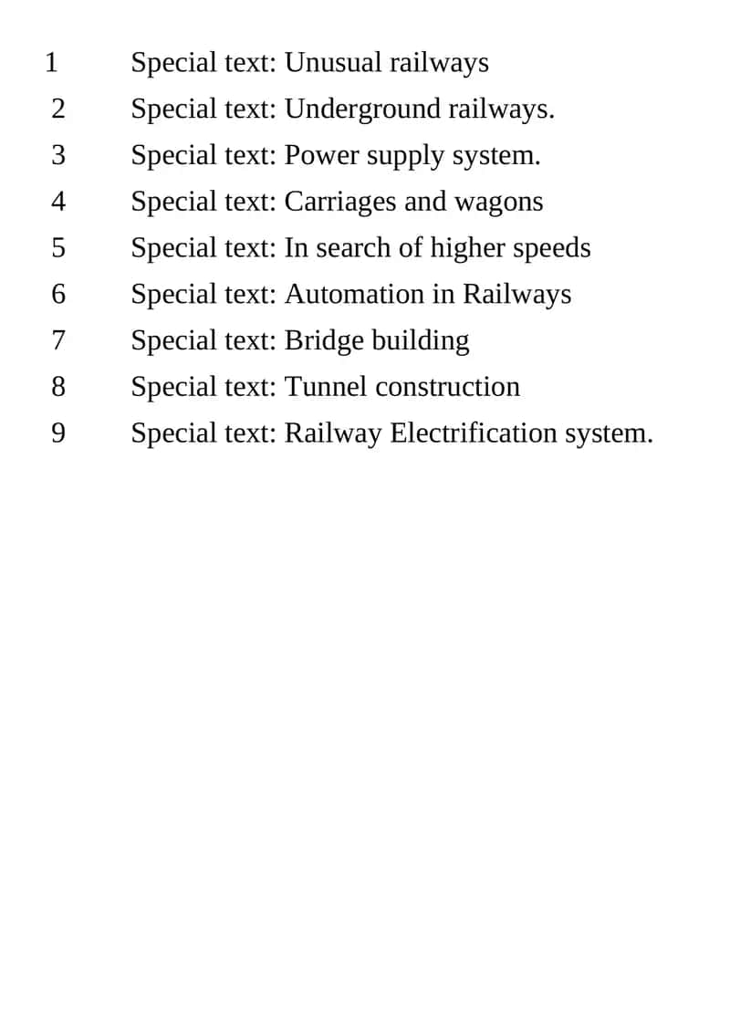 Unusual railways 1