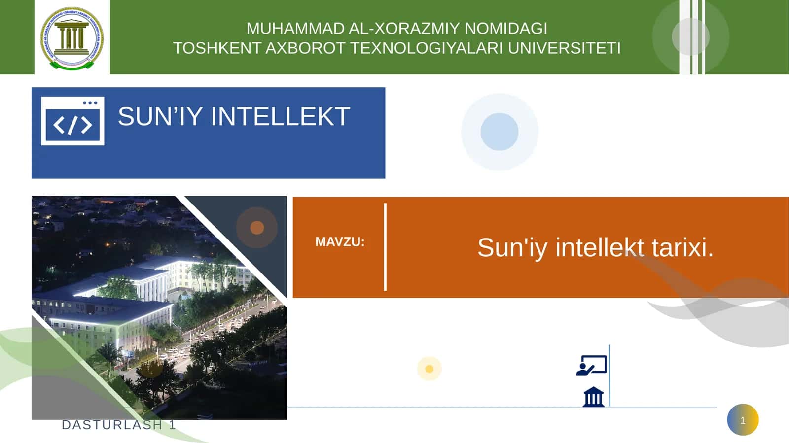 Sun'iy intellekt 1