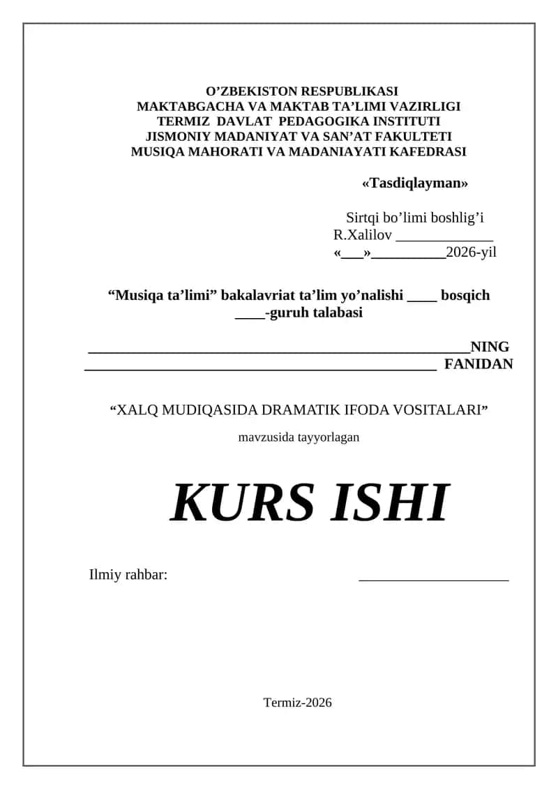 XALQ MUDIQASIDA DRAMATIK IFODA VOSITALARI 1