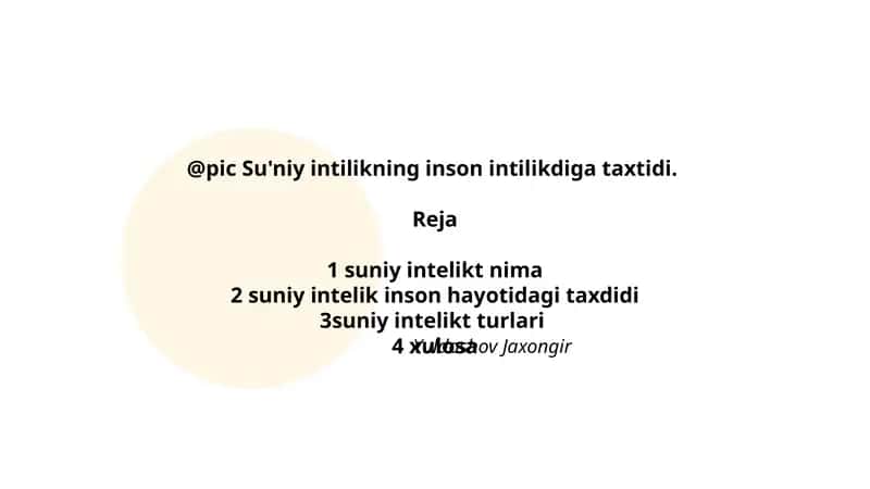 Sun'iy intellekt tushunchasi va asosiy taʼrifi 1