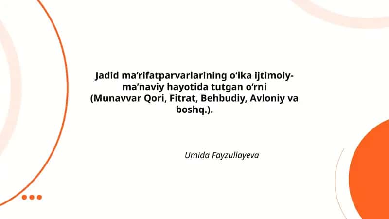 Jadid ma’rifatparvarlarining 1