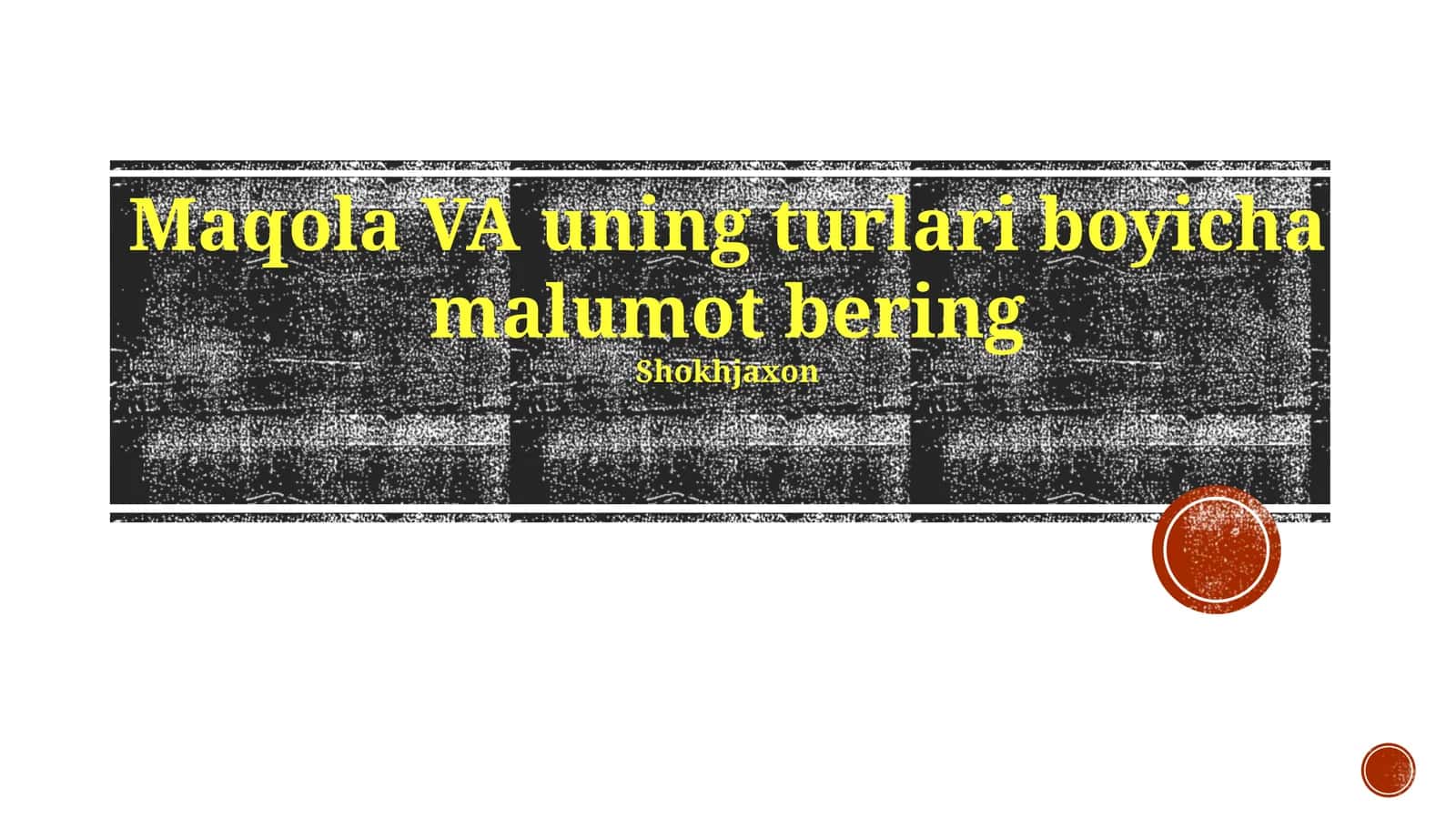 Ilmiy Maqolalar 1